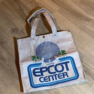 Vintage Epcot Center Tote Bag